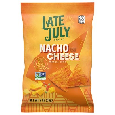 Late July Snacks Nacho Chipotle,Tortilla Chips 24/2 Oz   [UNFI #53984]