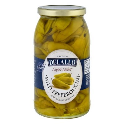 Delallo Pepperoncini Mld 6/25.5 OZ [UNFI #02701]