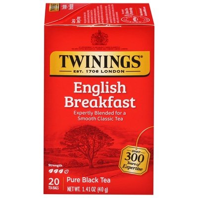 Twinings English Brkfst 6/20 BAG [UNFI #26978]