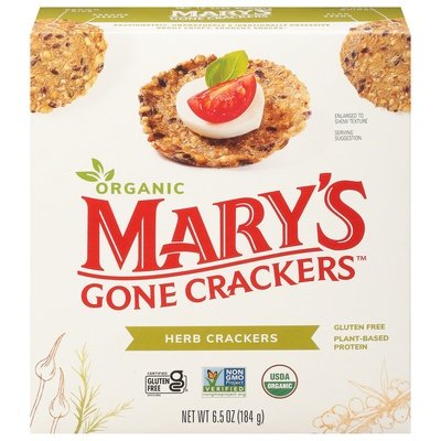 OG2 Marys Gone Crackers Herb 6/6.5 OZ [UNFI #23013]
