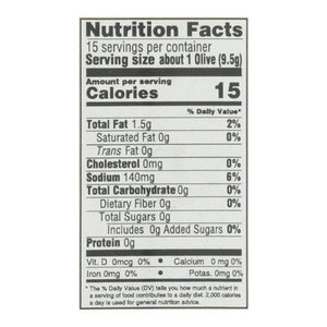 Santa Barbara Olive Co. Olives Bleu Cheese Stuffed 6/5 Oz [UNFI #22148]