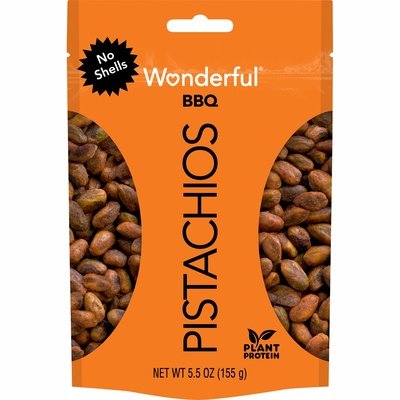 PISTACHIO,SHELLED BBQ 10/5.5OZ [Charlies #034-00411]