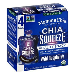 OG2 Mamma Chia Wild Rasp Squeeze 6/4/3.5OZ [UNFI #15121]