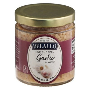 Delallo Mncd Grlc In Wtr 6 OZ      [UNFI #69923]