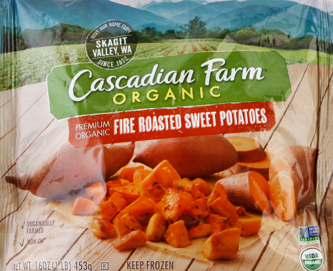 Cascadian Farm Fire Roasted Sweet Potatoes Og2 12/16 OZ [UNFI #43109]