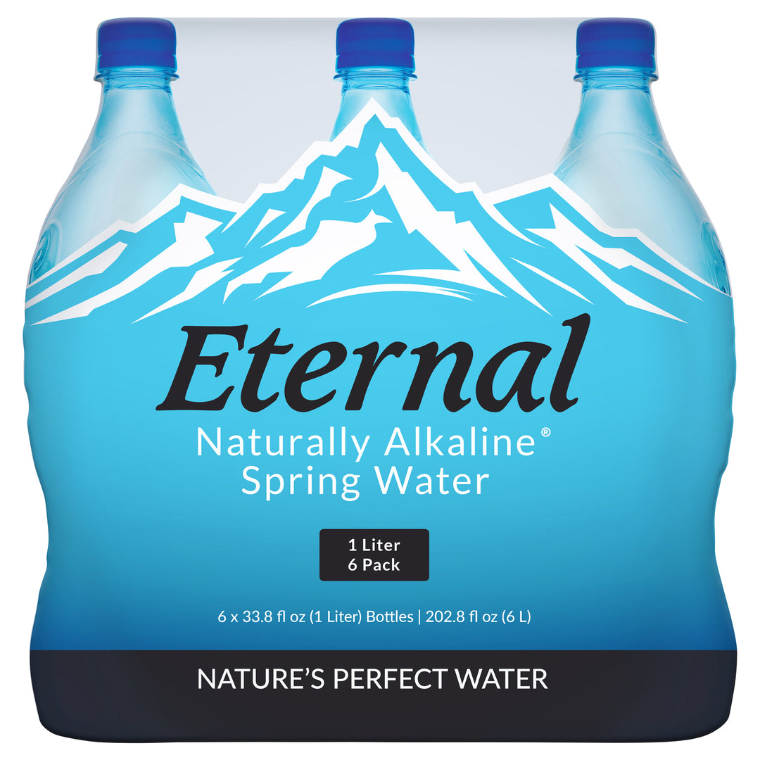 Eternal Naturally Alkaline SPRING WATER ALKALINE 2/6/33.8 FZ [UNFI #20912]