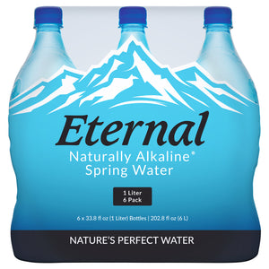 Eternal Naturally Alkaline SPRING WATER ALKALINE 2/6/33.8 FZ [UNFI #20912]