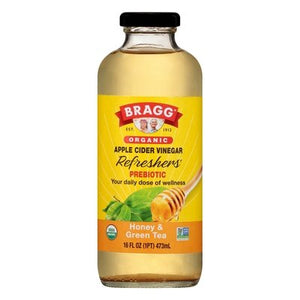 OG2 Bragg ACV Honey, Green Tea Refreshers 12/16 OZ [UNFI #73266]