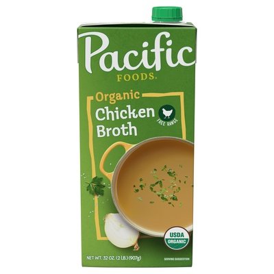 OG2 Pacific Chicken Broth Ff 12/32 OZ [UNFI #12368]