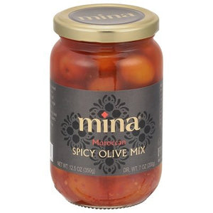 Mina Spicy Olive Mix 6/12.5 OZ [UNFI #00119]