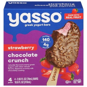 Yasso Strawberry Choc Grk Yogurt 8/4/2.65Z [UNFI #17445]