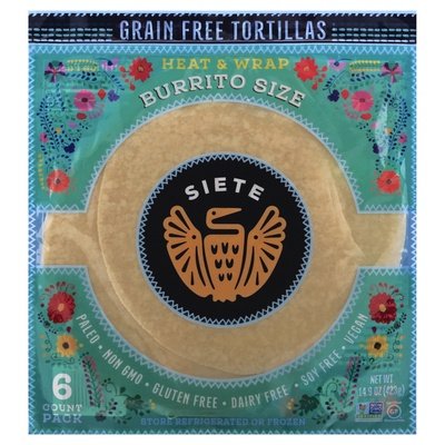 Siete Burrito Size 6/14.9 Oz [UNFI #33734]