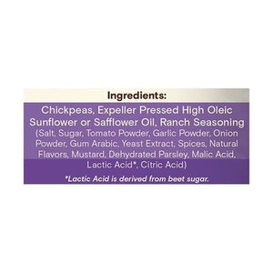 Biena Chkpea Snk Ranch 8/5 OZ [UNFI #64567]