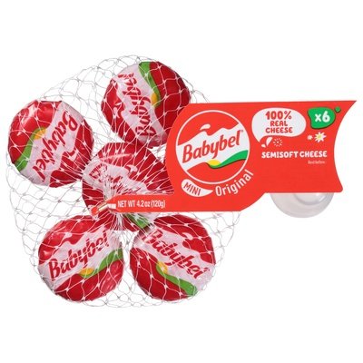 Babybel Original Mini Cheese 12/4.2 Oz [UNFI #17742]