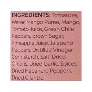 Mrs Ren Salsa Mango Hab 6/16 OZ [UNFI #44651]