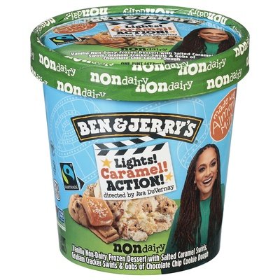 Ben & Jerrys Lights Caramel Action 8/Pint [UNFI #83151]