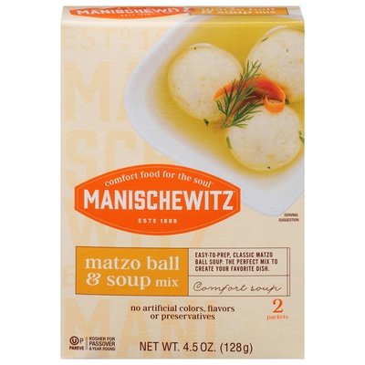 Manischewitz Soup Mix, Matzo Ball 24/4.5 Oz [UNFI #66105]