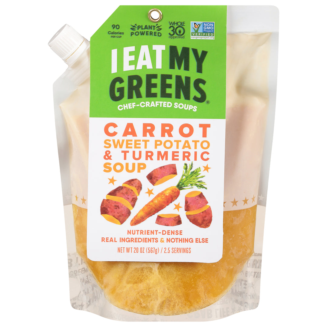 I Eat My Greens Carrot Sweet Potato Turmeric 6/20 OZ [UNFI #41373]
