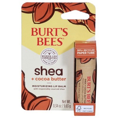 Burts Bees Shea Cocoa Butter 6/.34 Oz [UNFI #88105]