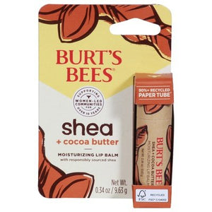Burts Bees Shea Cocoa Butter 6/.34 Oz [UNFI #88105]