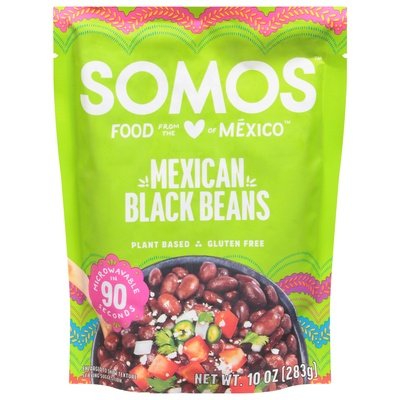 Somos Mexican Black Beans 6/10 OZ [UNFI #81002]