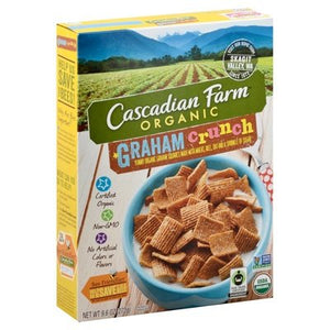 OG2 Cascadian Farm Graham Crunch Cereal 10/9.6 OZ [UNFI #67979]