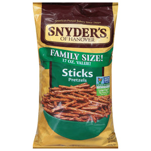 SnyderS Of Hanover Sticks Family Size 6/17 OZ [UNFI #71037]