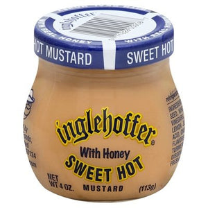 Inglhfr Swt Hot Mustard 12/4 OZ [UNFI #29420]
