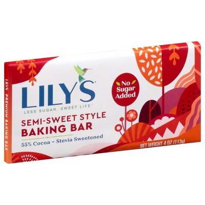 Lilys Bkng Choc Bar Semi 12/4 OZ [UNFI #20652]