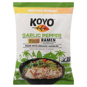 OG3 Koyo Grlc Pper Reduce Sodium Ramen 12/2.1 OZ [UNFI #33562]