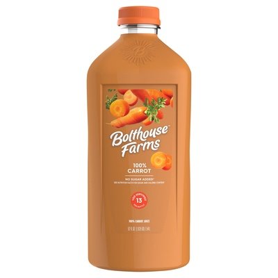 BOLTHOUSE,CARROT JUICE 6/52OZ [Charlies #033-06739]