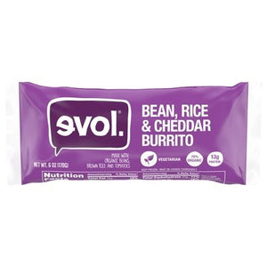 Evol Bean/Rice/Ched Brto 12/6 OZ [UNFI #74323]