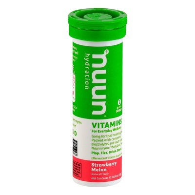 Nuun Vitamin Energy Drnk Tab Straw Mlon 8/12 TAB [UNFI #40400] T