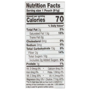 Once Upon A Farm Apple Cherry Elderberry 8/3.2 Oz [UNFI #67541]