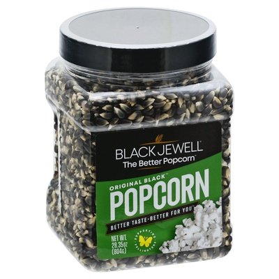 Blk Jwl Pcorn Square Jar 6/28.35OZ [UNFI #65779]