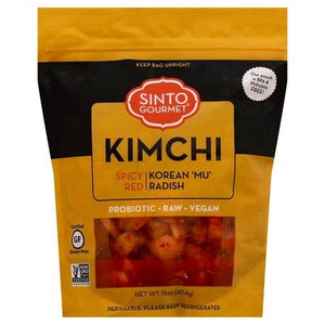 Sinto Gourmet Spicy Red Radish Kimchi 6/14 Oz [UNFI #46787]