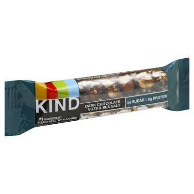 Kind Dark Choc Nuts Sea Salt Bar 12/1.4 Oz [UNFI #40805]