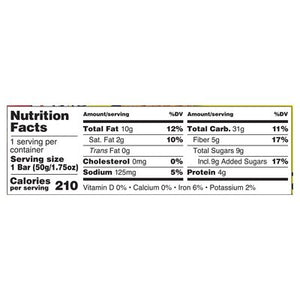 Daves Killer Bread Oat-Rageous Honey Almond Bar 12/1.75 Z [UNFI #24800]