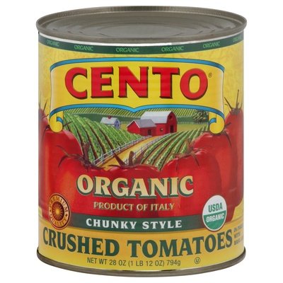 OG2 Cento Tomatoes Crushed 6/28 OZ [UNFI #79291]