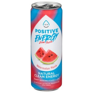 Positive Beverage Positive Energy Watermelon Mania 12/12 Oz [UNFI #77910]