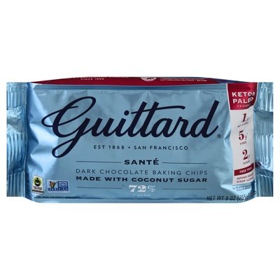 Guittard Sante 72% Dark Chocolate  12/9 Oz [UNFI #51404]