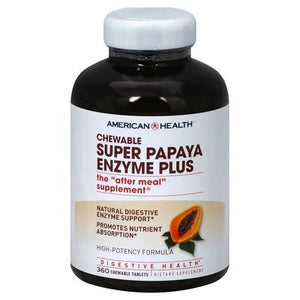 Amer Hlth Super Papaya Enzyme 360 TAB [UNFI #84927] T