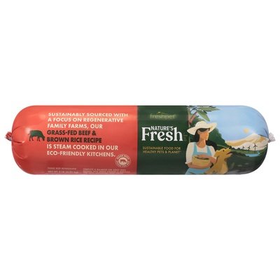 Nf Dog Food Roll Beef 4/5 LB [UNFI #61450]