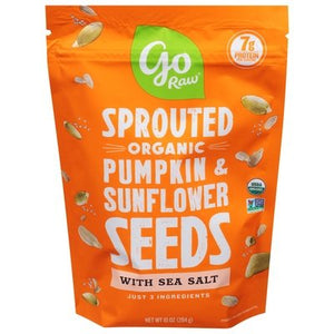 Go Raw Seeds Pumpkin Sunflower Ssalt 6/10 Oz [UNFI #69336]