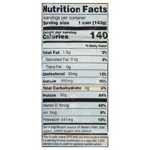 Wild Planet Wild Skipjack Tuna 4 Pack 12/4/5 OZ [UNFI #74099]