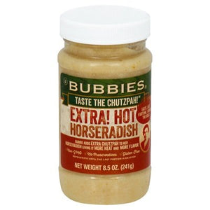 Bubbies Horseradish, Extra Hot 6/8 Oz [UNFI #36610]