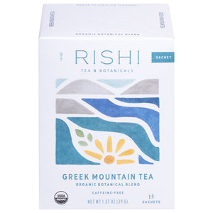 Rishi Tea Greek Mountain Tea Bag 6/15 Ct [UNFI #65250]