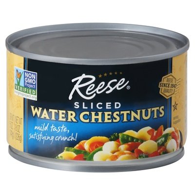 Reese Waterchestnuts, Sliced 24/8 Oz [UNFI #25732]