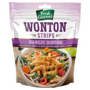 WON TON STRIPS-GARLIC GIN 9/3.5OZ [Charlies #019-06139]