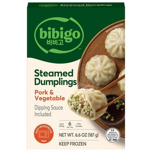 Bibigo Stmd Pork Veg Dum 9/6.6 OZ [UNFI #56817]